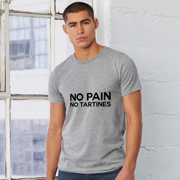 T-Shirt  No Pain No Tartines 